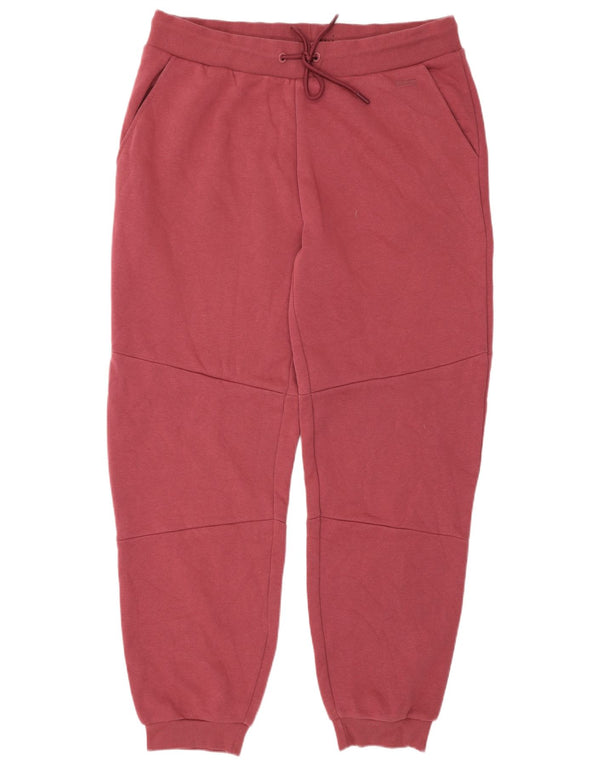 Carrera Womens Regular Tracksuit Trousers Joggers UK 18 XL Red Cotton