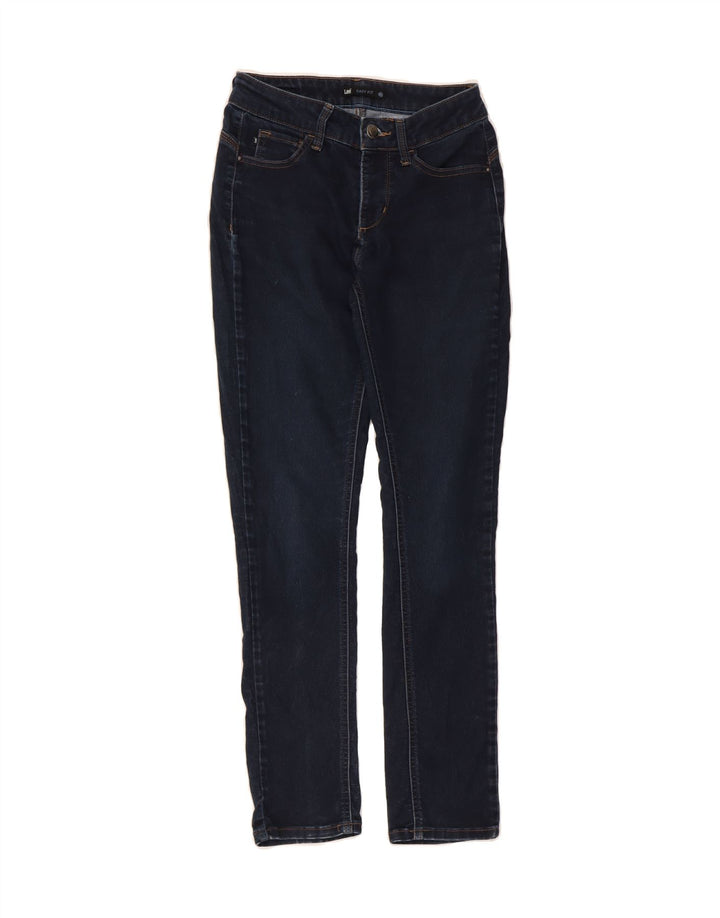 LEE Womens Easy Fit Skinny Jeans W26 L29 Navy Blue Vintage Lee and Second-Hand Lee from Messina Hembry 