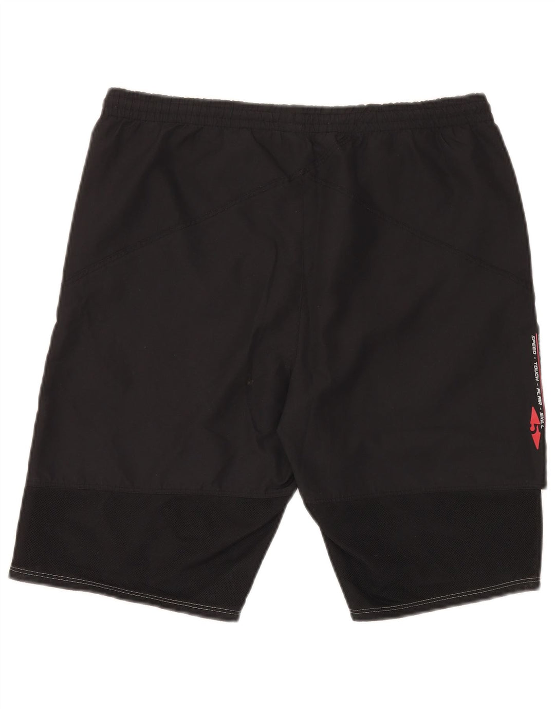 UMBRO Mens Graphic Sport Shorts Medium  Black Colourblock
