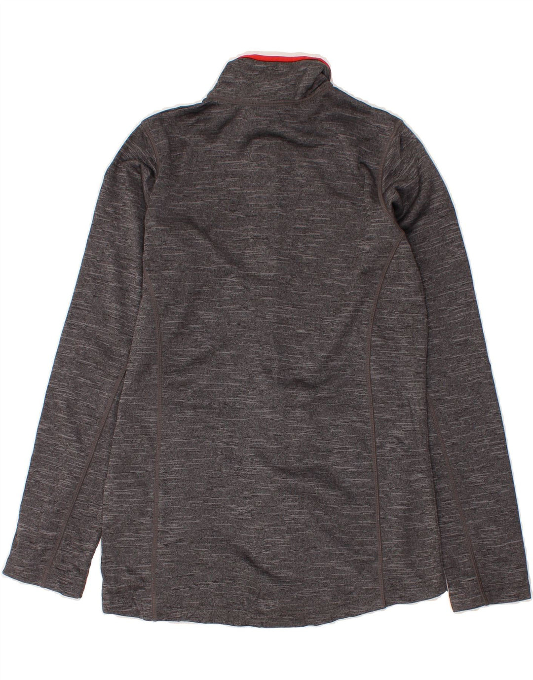 HELLY HANSEN Womens Graphic Tracksuit Top Jacket UK 14 Medium Grey Floral Vintage Helly Hansen and Second-Hand Helly Hansen from Messina Hembry 