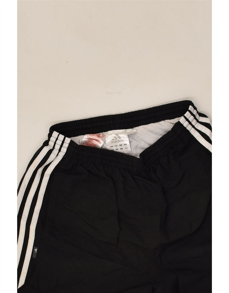 ADIDAS Boys Sport Shorts 9-10 Years Black Polyester | Vintage Adidas | Thrift | Second-Hand Adidas | Used Clothing | Messina Hembry 