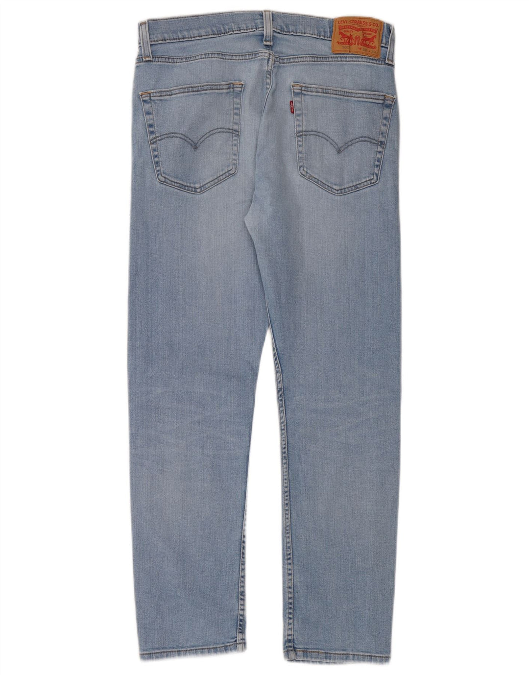 Levi's Mens 502 Tapered Jeans  W32 L30 Blue Cotton
