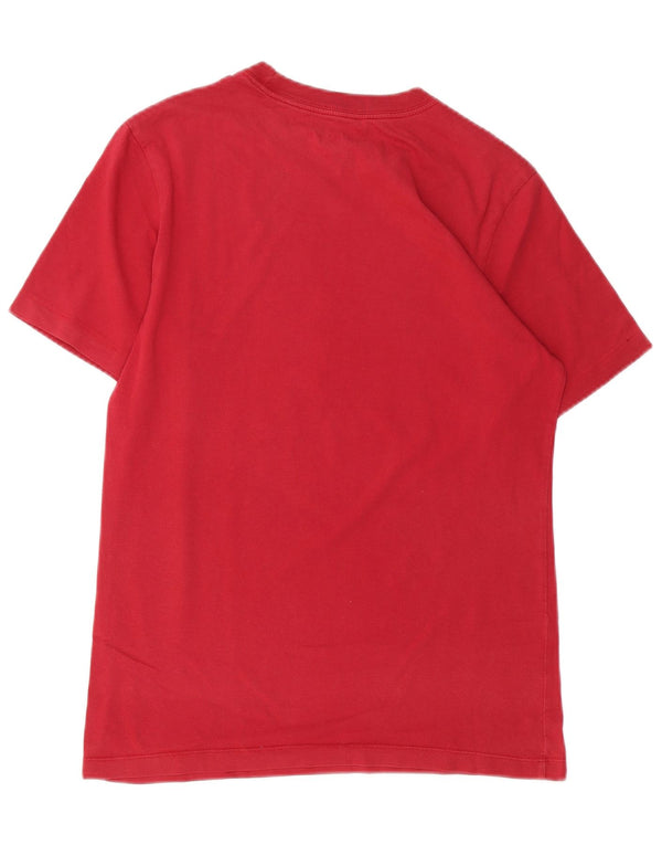 JORDAN Mens Graphic T-Shirt Top Small Red