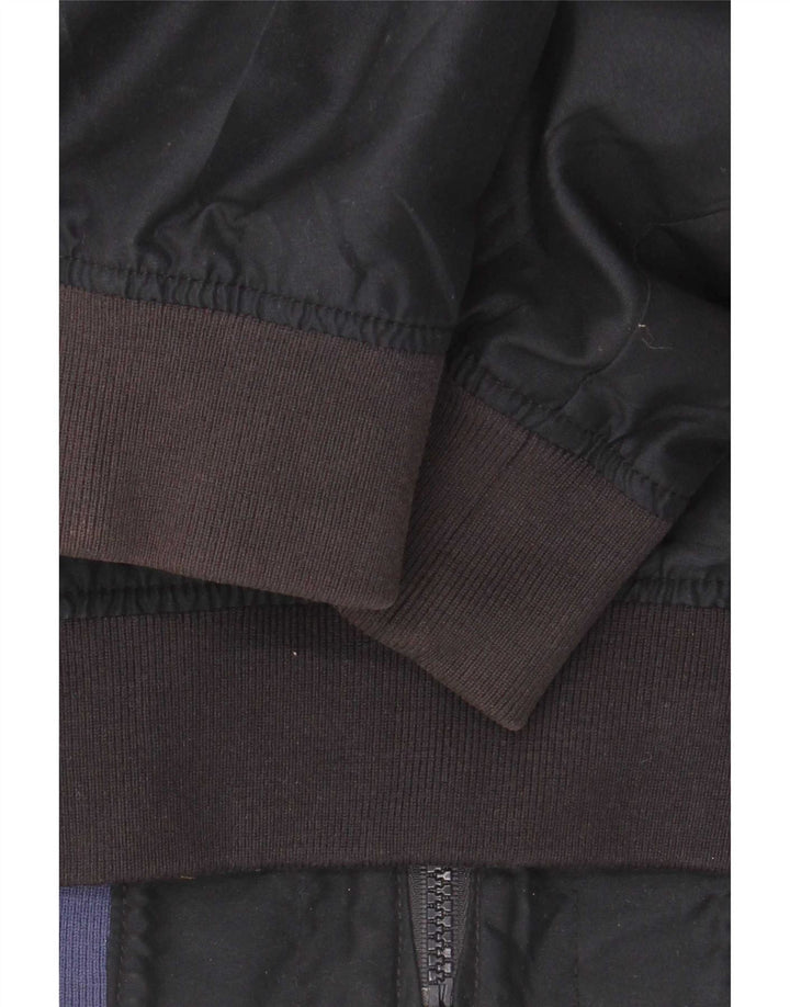 Gant Mens Bomber Jacket UK 42 XL Black Polyester
