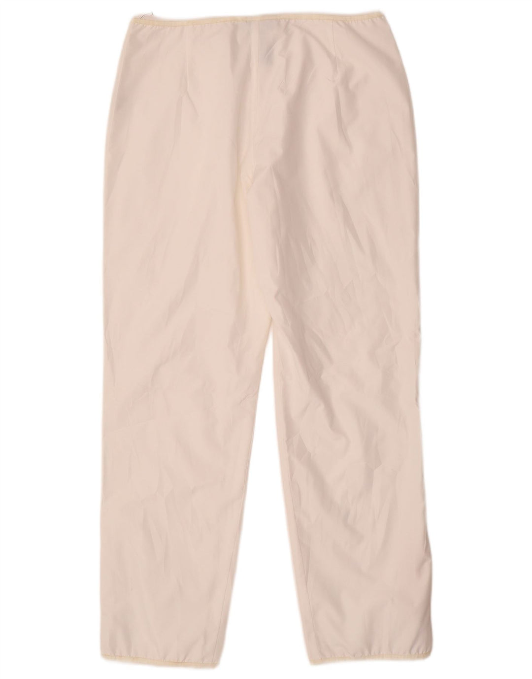 Dkny Womens Straight Casual Trousers Medium W30 L28 White Polyester