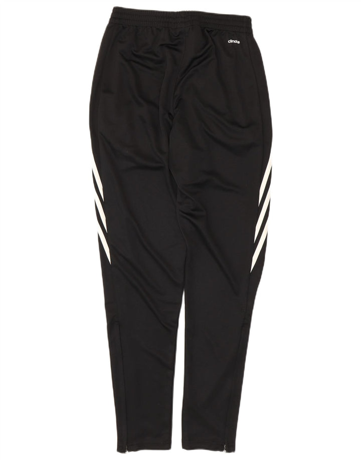 ADIDAS Mens Climalite Tracksuit Trousers Small  Black Polyester
