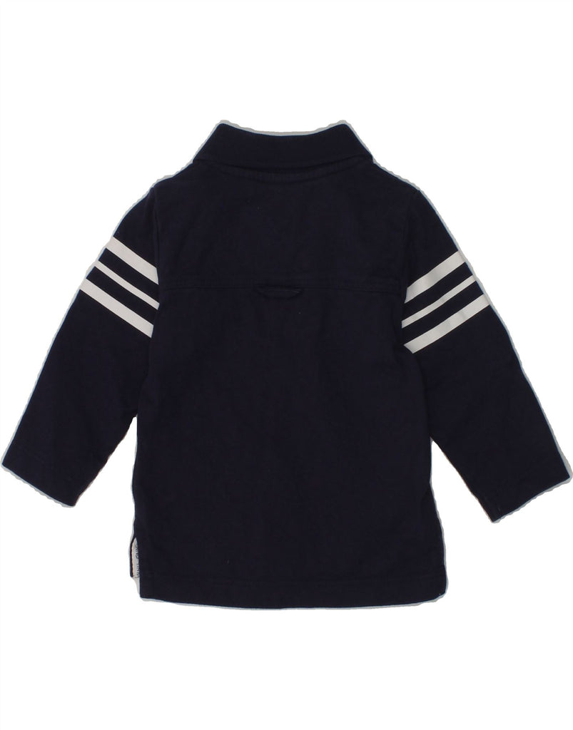 TIMBERLAND Baby Boys Graphic Long Sleeve Polo Shirt 6-9 Months Navy Blue | Vintage Timberland | Thrift | Second-Hand Timberland | Used Clothing | Messina Hembry 