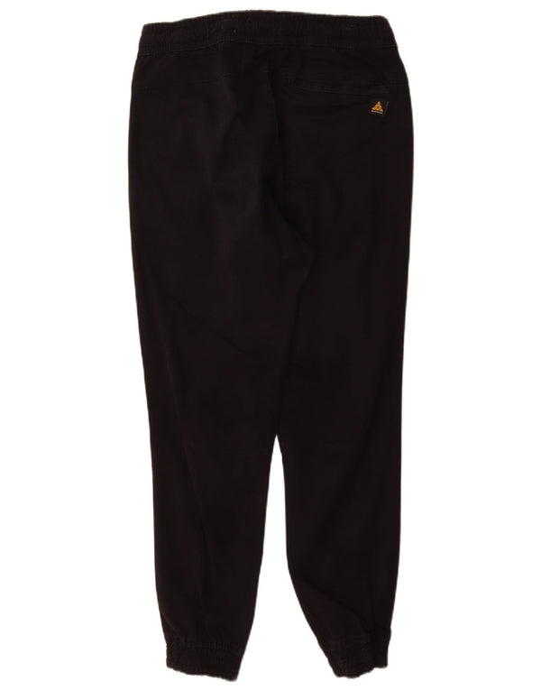 Zara Mens Joggers Chino Trousers Medium W31 L30 Black Cotton