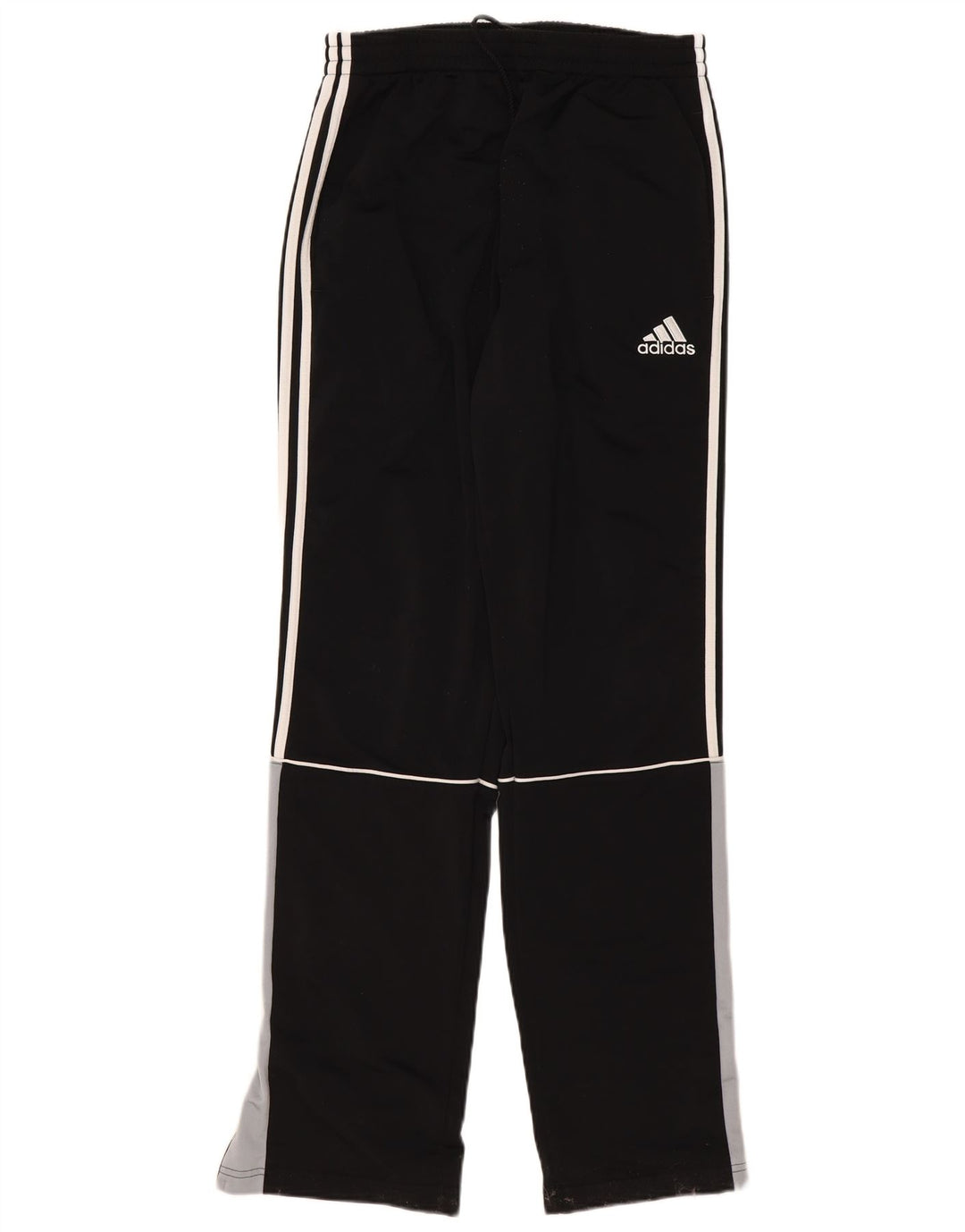 Adidas Mens Tracksuit Trousers UK 40/42 Medium Black Colourblock Polyester