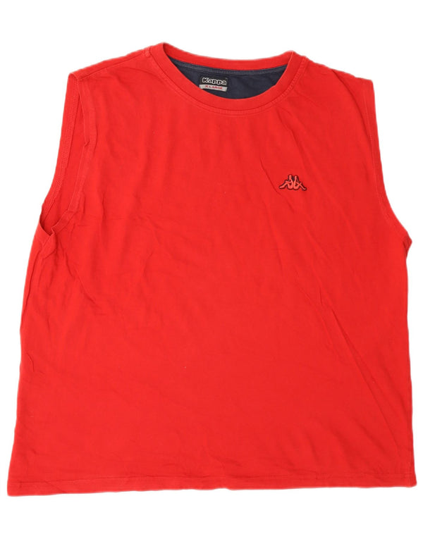 Kappa Mens Vest Top XL Red