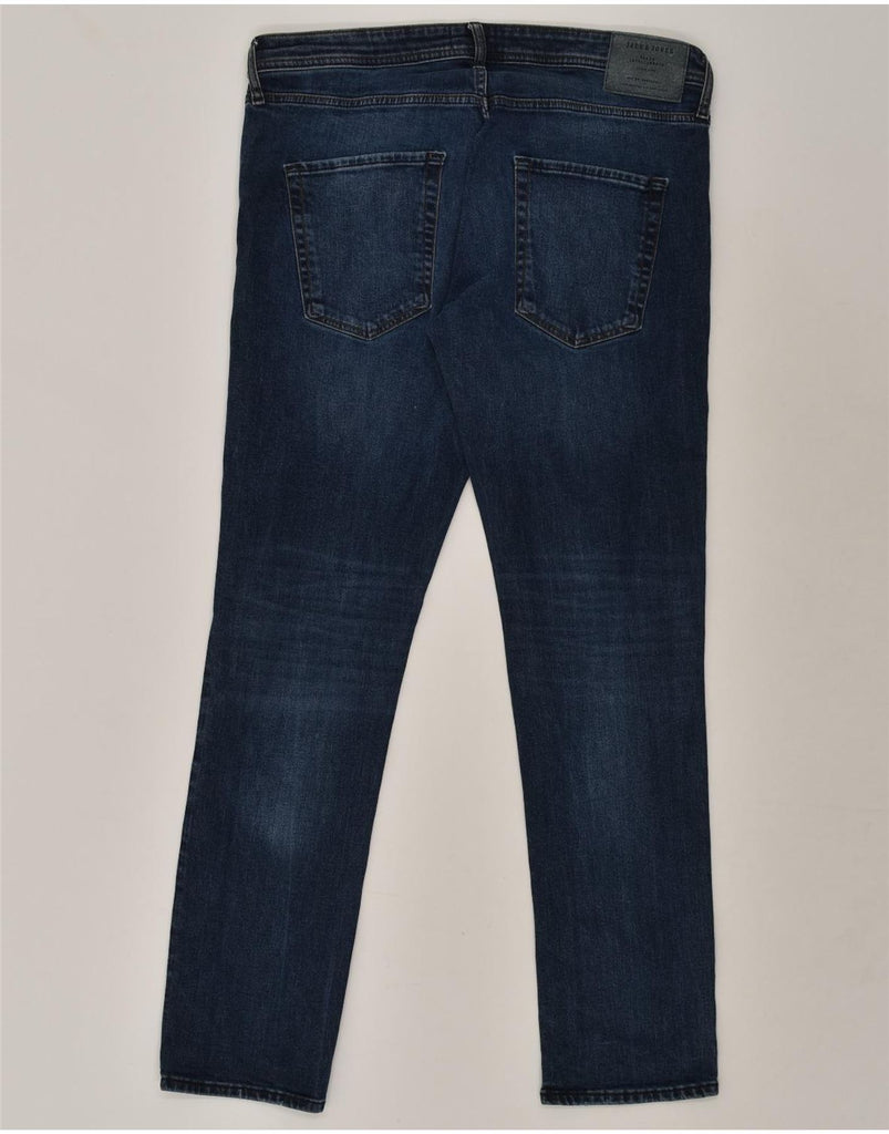 JACK & JONES Mens Tim Slim Jeans W36 L34  Blue Cotton | Vintage Jack & Jones | Thrift | Second-Hand Jack & Jones | Used Clothing | Messina Hembry 