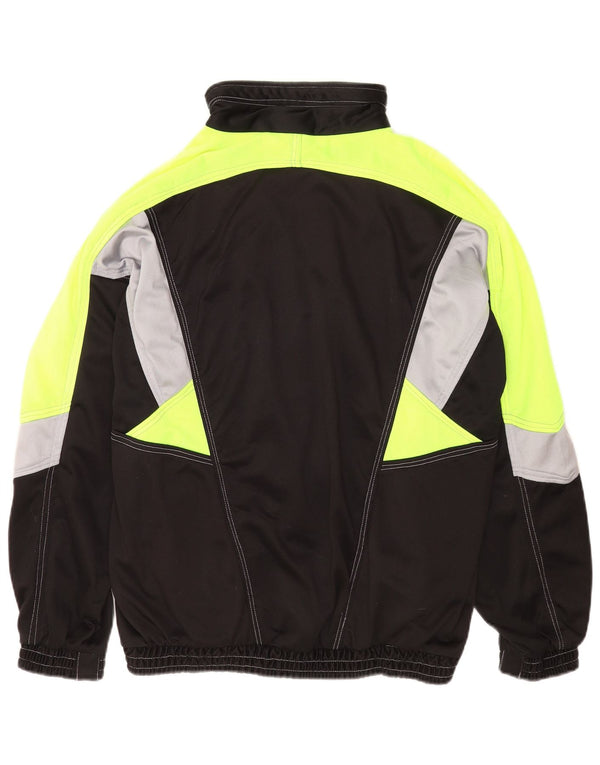 Alex Athletics Mens Hooded Tracksuit Top Jacket Large Black Sports