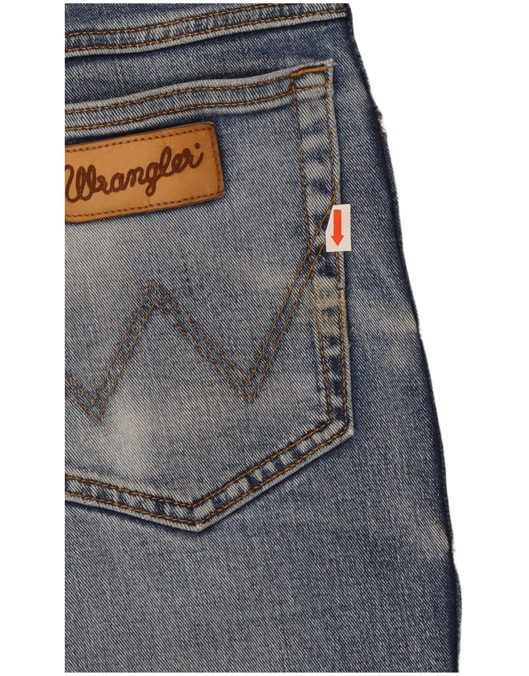 Wrangler Mens Texas Straight Jeans W32 L30 Blue Cotton
