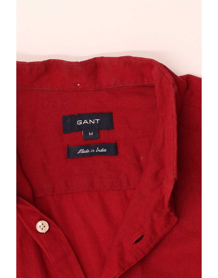 Gant Mens Shirt Medium Red