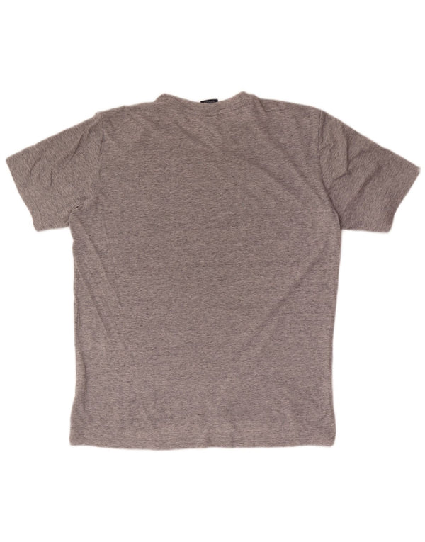 Champion Mens T-Shirt Top XL Grey Flecked Cotton
