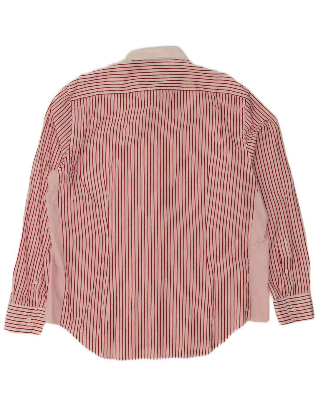 BOGGI Mens Shirt 2XL Red Pinstripe