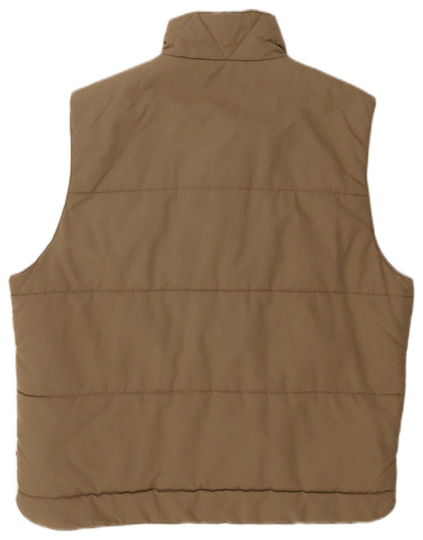 Murphy & Nye Mens Padded Gilet UK 38 Medium Khaki Polyamide