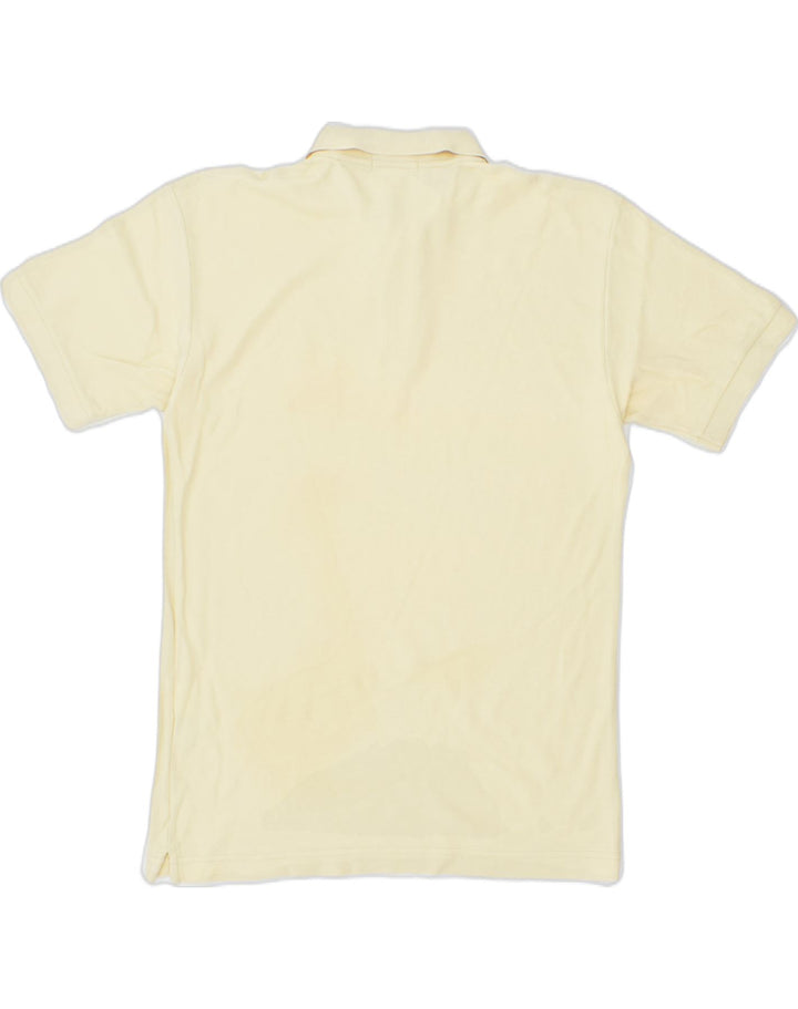 FILA Mens Polo Shirt Medium Off White Cotton | Vintage | Thrift | Second-Hand | Used Clothing | Messina Hembry 