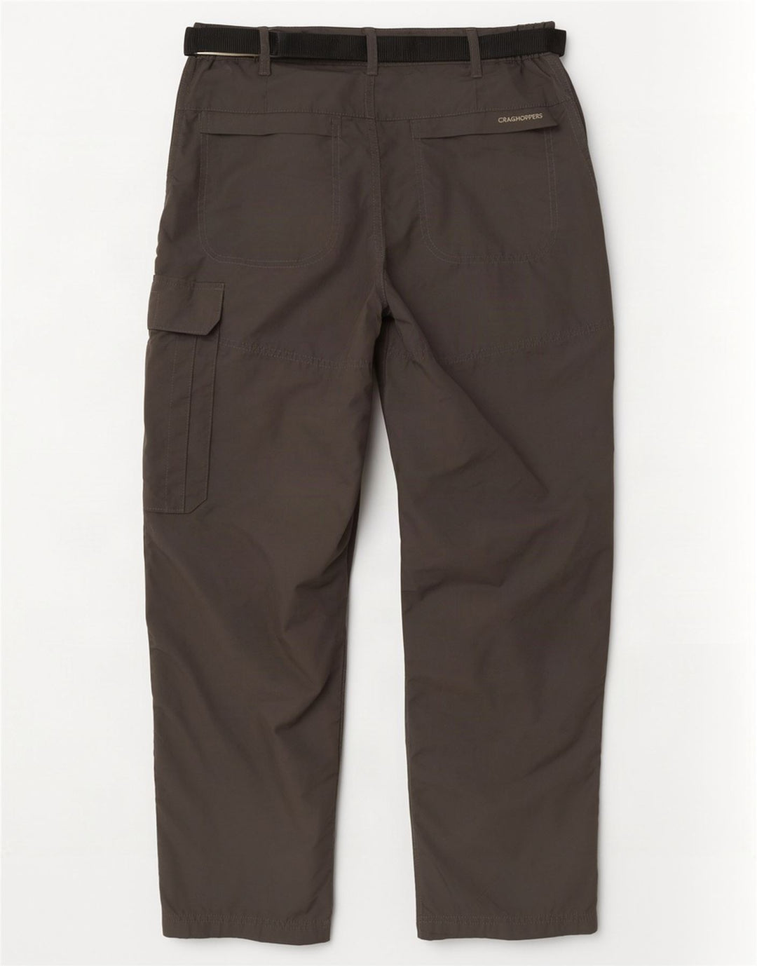CRAGHOPPERS Mens Straight Cargo Trousers W34 L28 Grey Polyester