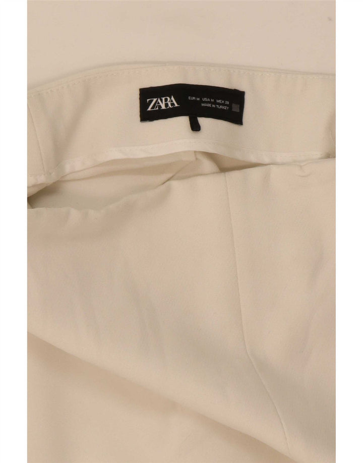 Zara Womens Skort Hot Pants Medium W28 White