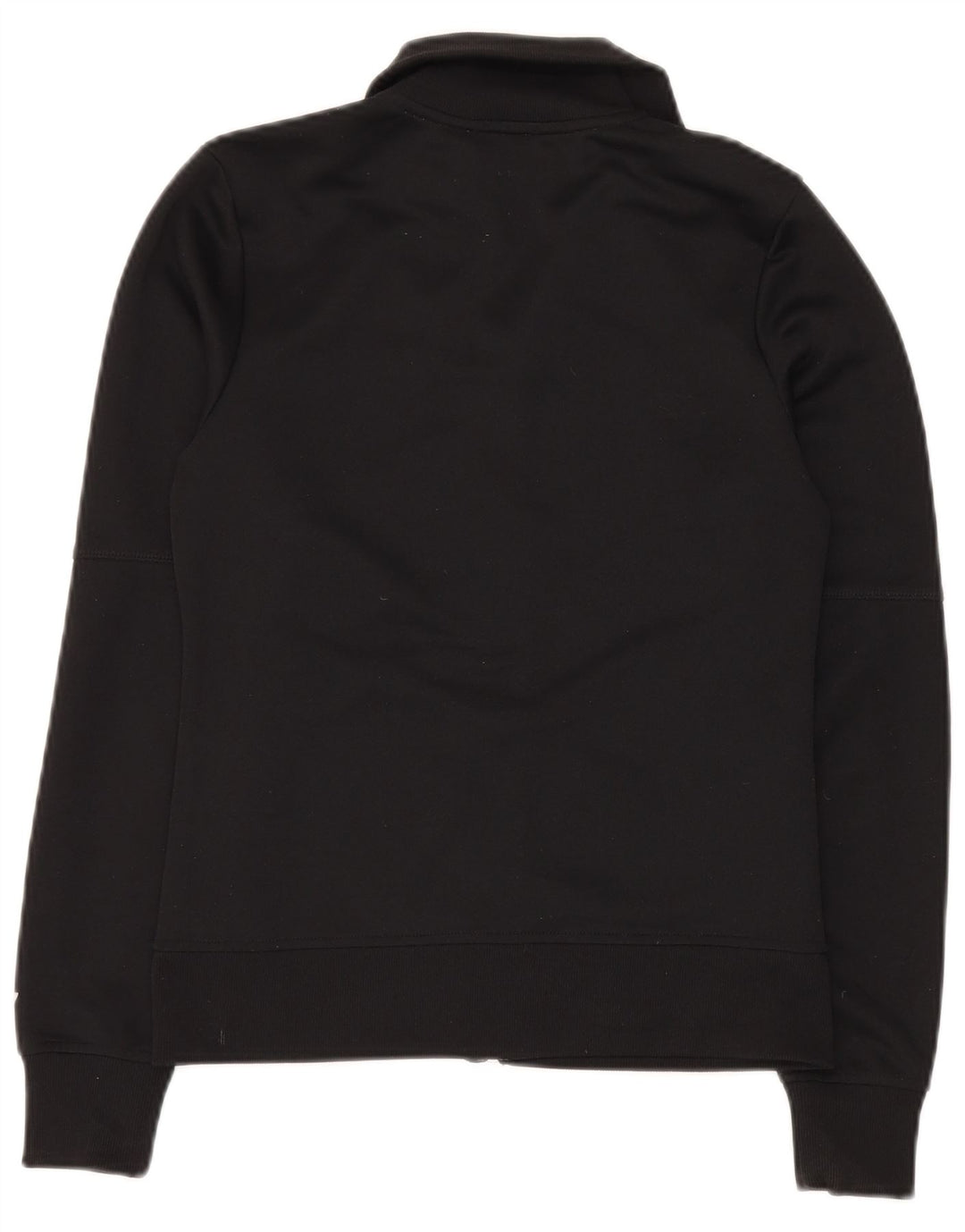 Freddy Womens Graphic Tracksuit Top Jacket UK 10 Small Black Polyester