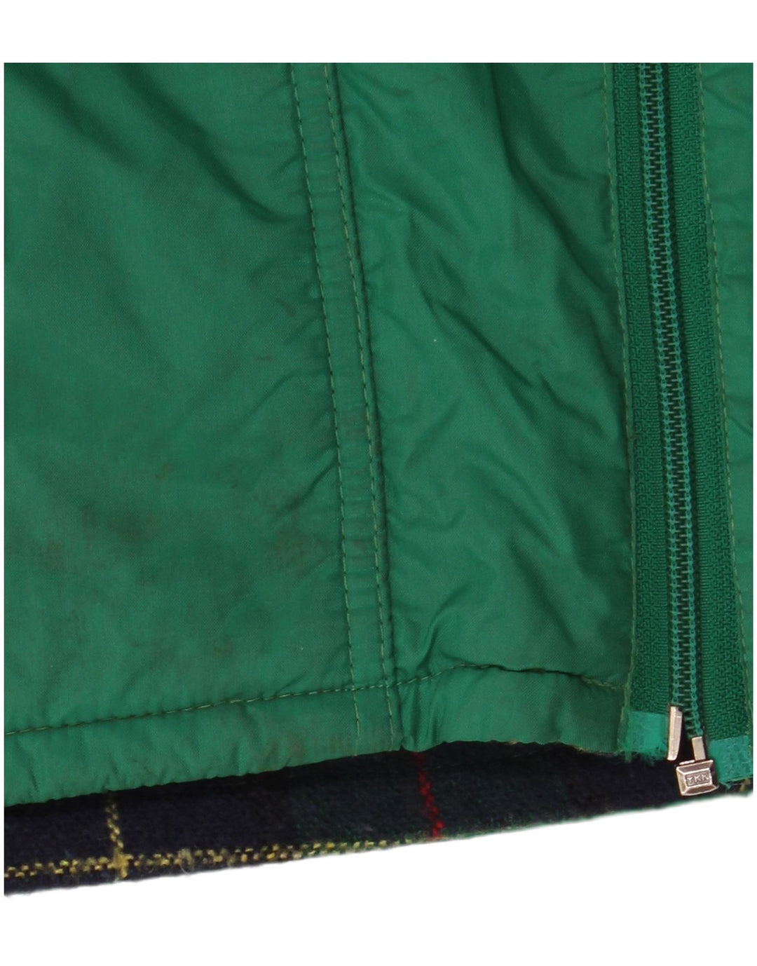 K-Way Mens Hooded Rain Jacket UK 42 XL Green Polyamide