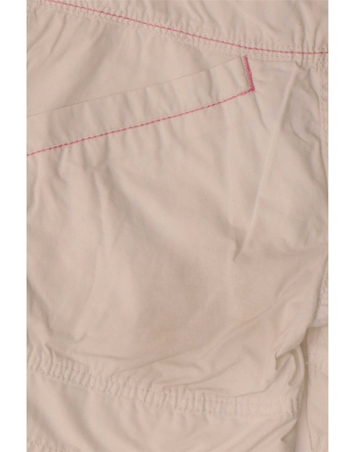 Calvin Klein Womens Shorts W28 Medium White Cotton