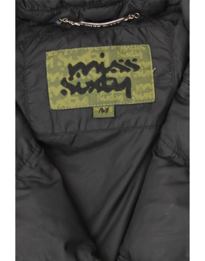 Miss Sixty Womens Padded Coat UK 14 Medium Black