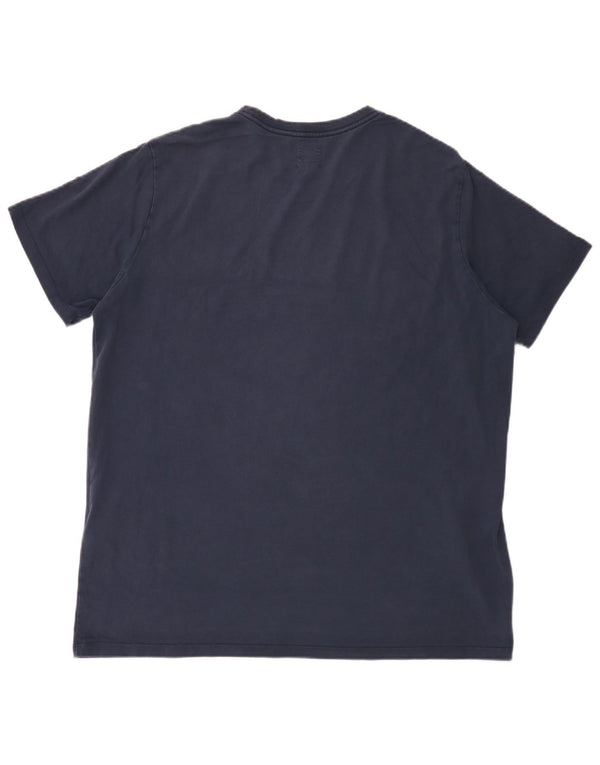 Levi's Mens Standard Fit T-Shirt Top XL Navy Blue Cotton