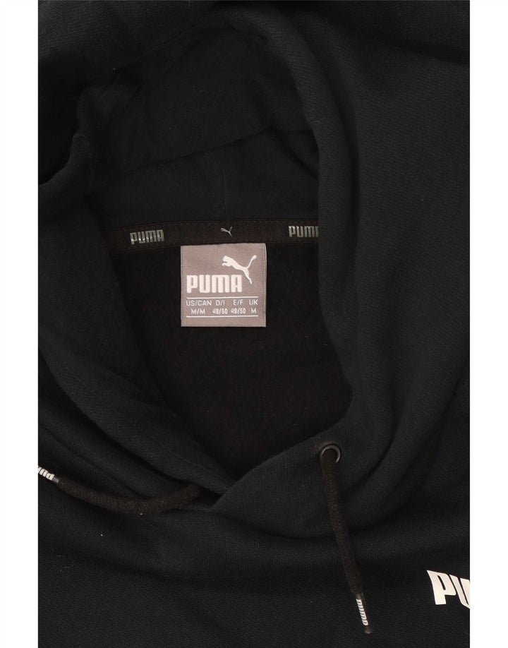 Puma Mens Hoodie Jumper Medium Black