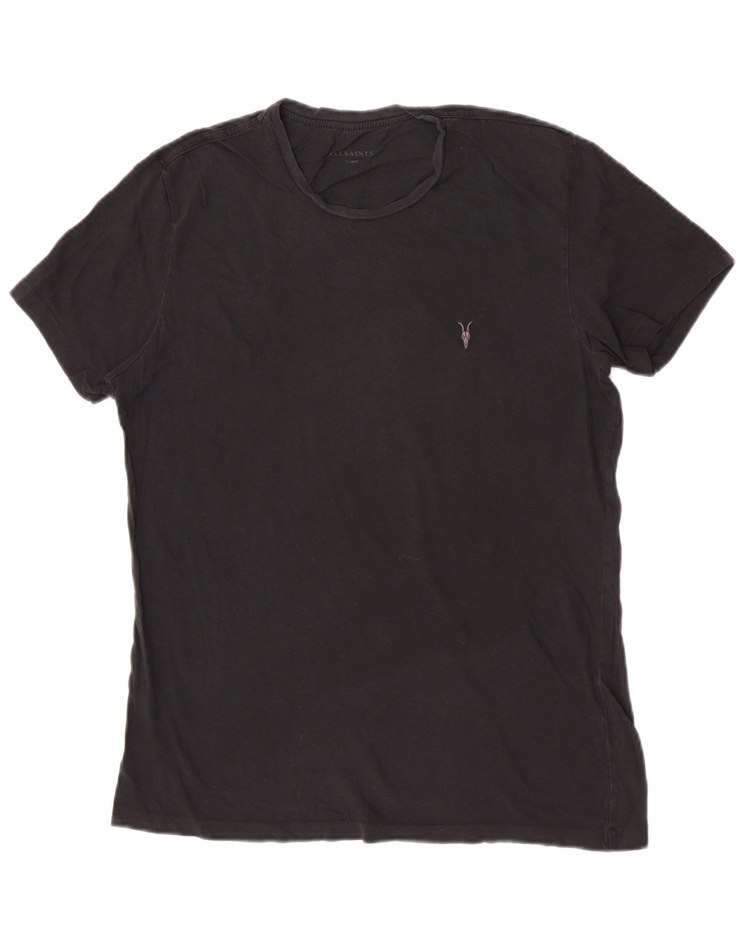All Saints Womens T-Shirt Top UK 16 Large Black