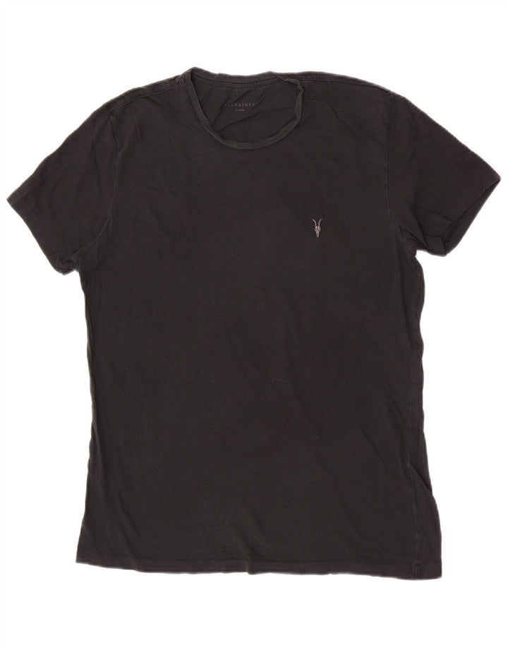 All Saints Womens T-Shirt Top UK 16 Large Black