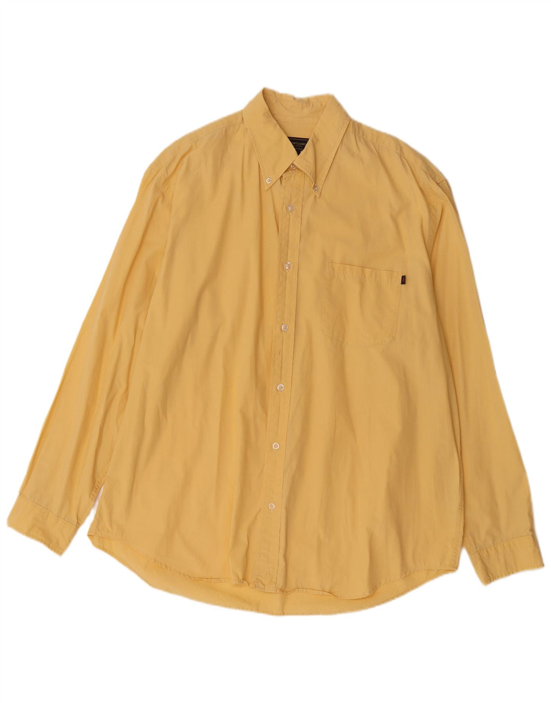 Marlboro Classics Mens Shirt 2XL Yellow Cotton