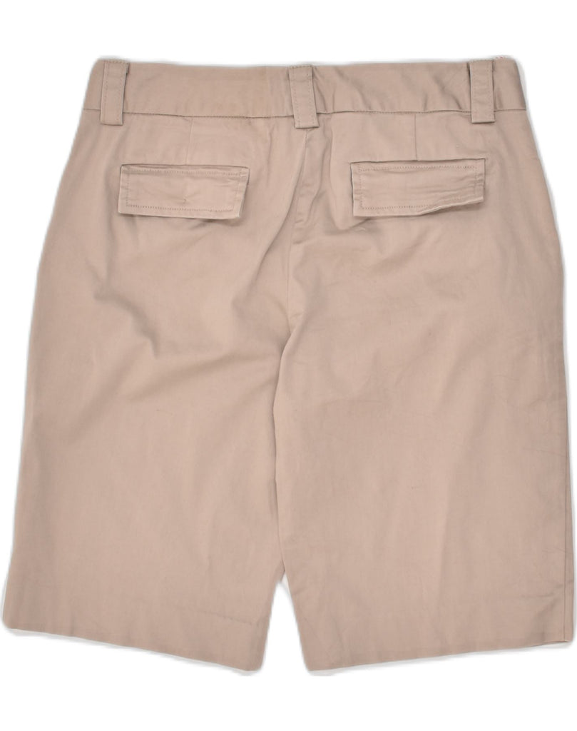 BANANA REPUBLIC Womens Petite Chino Shorts US 4 Small W28 Brown Cotton | Vintage Banana Republic | Thrift | Second-Hand Banana Republic | Used Clothing | Messina Hembry 