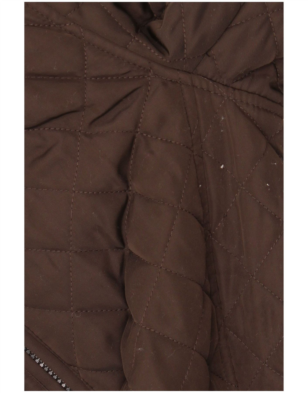 London Fog Mens Quilted Jacket UK 40 Large Brown Polyester