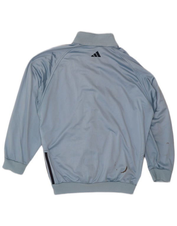 Adidas Mens Loose Fit Tracksuit Top Jacket UK 34/36 Small Blue
