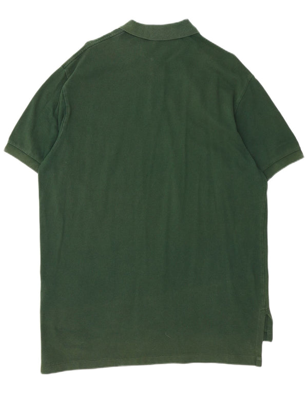 POLO RALPH LAUREN Mens Polo Shirt XL Green Cotton