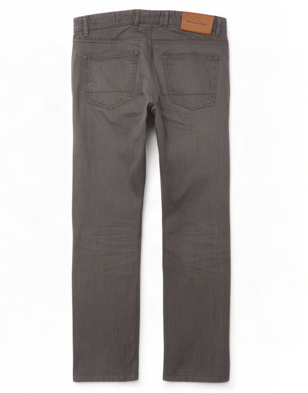 Massimo Dutti Mens Casual Fit Trousers EU 40 Medium W31 L28 Grey
