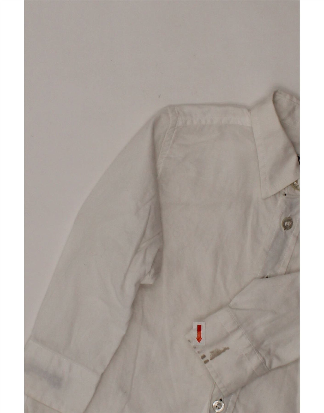 CESARE PACIOTTI 4US Baby Boys Shirt 9-12 Months White Cotton