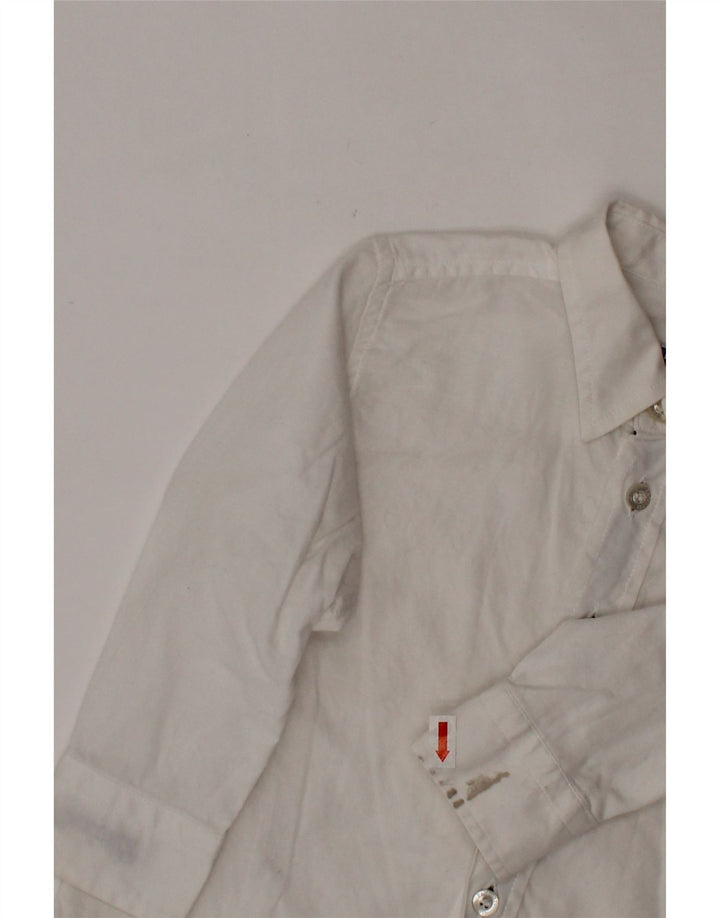CESARE PACIOTTI 4US Baby Boys Shirt 9-12 Months White Cotton