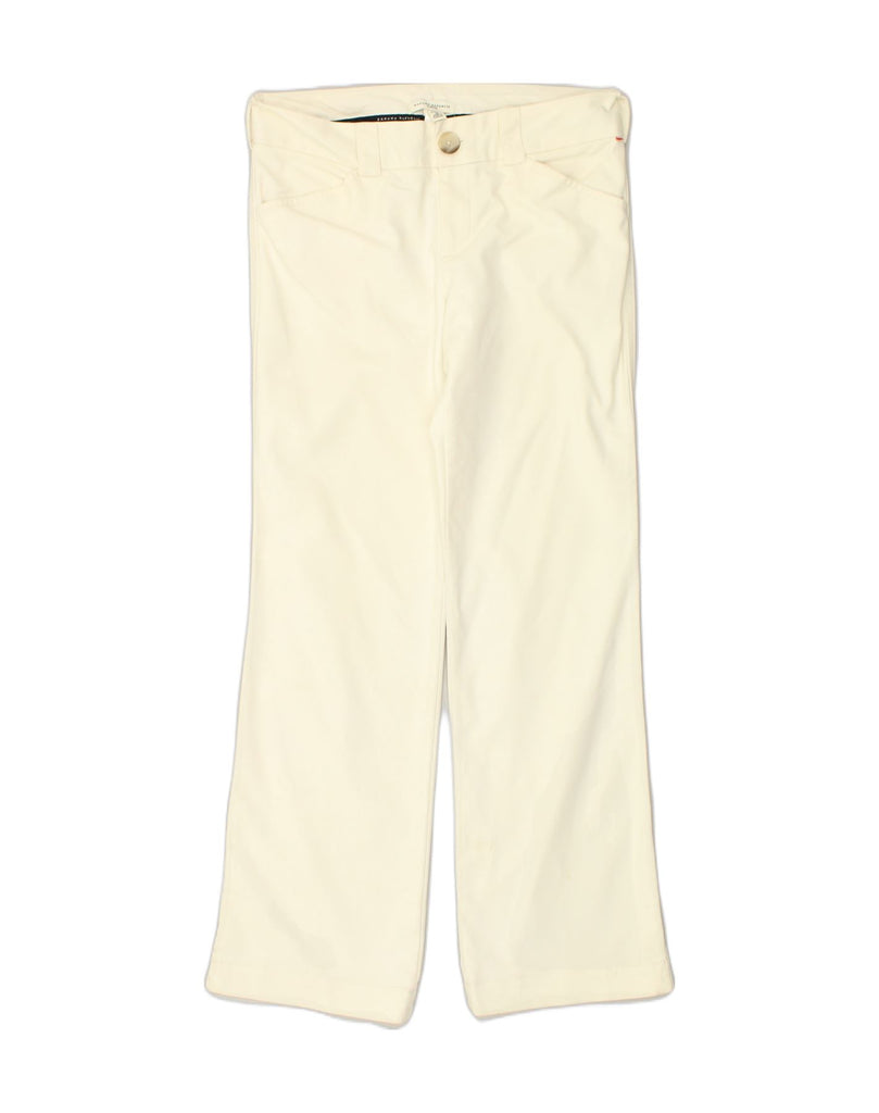 BANANA REPUBLIC Womens Straight Trousers US 12 Large W32 L32  Off White | Vintage Banana Republic | Thrift | Second-Hand Banana Republic | Used Clothing | Messina Hembry 