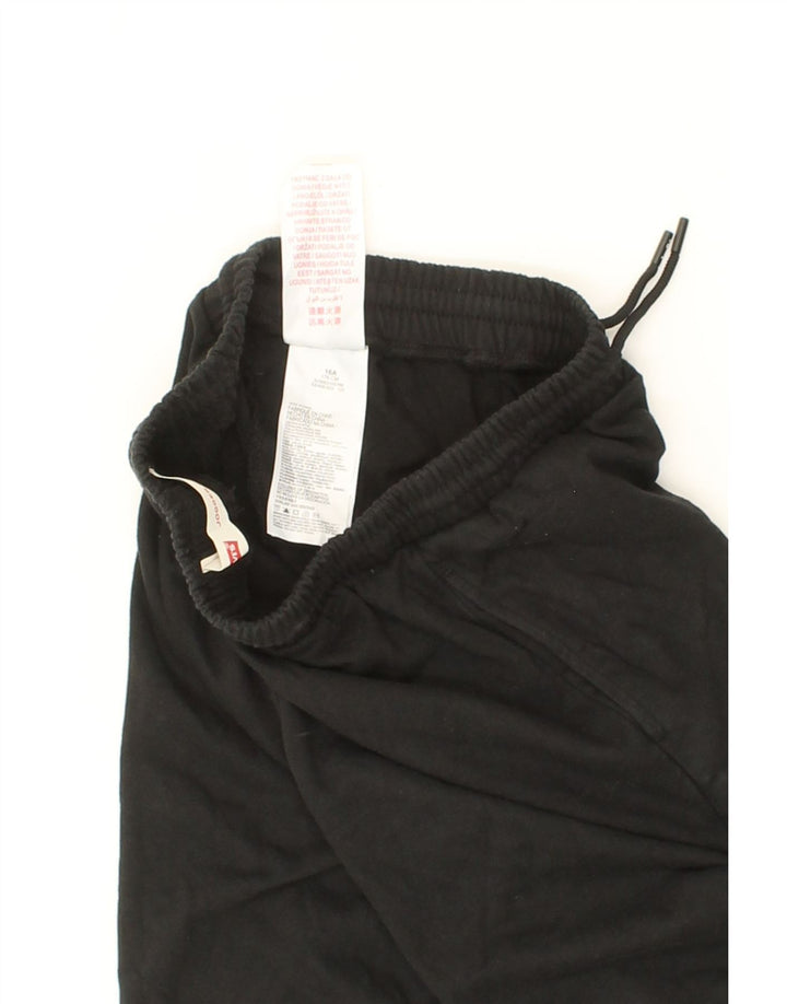 LEVI'S Boys Graphic Sport Shorts 15-16 Years  Black Cotton Vintage Levi's and Second-Hand Levi's from Messina Hembry 