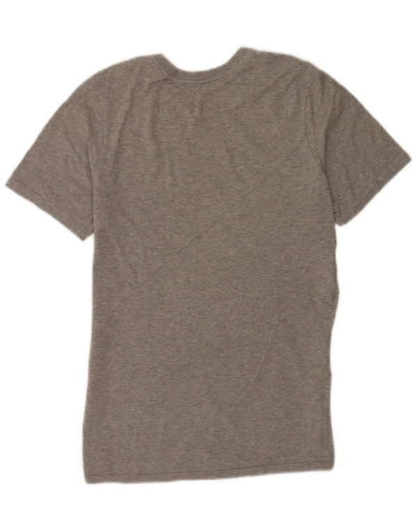 Nike Mens Athletic Cut T-Shirt Top Small Grey Flecked