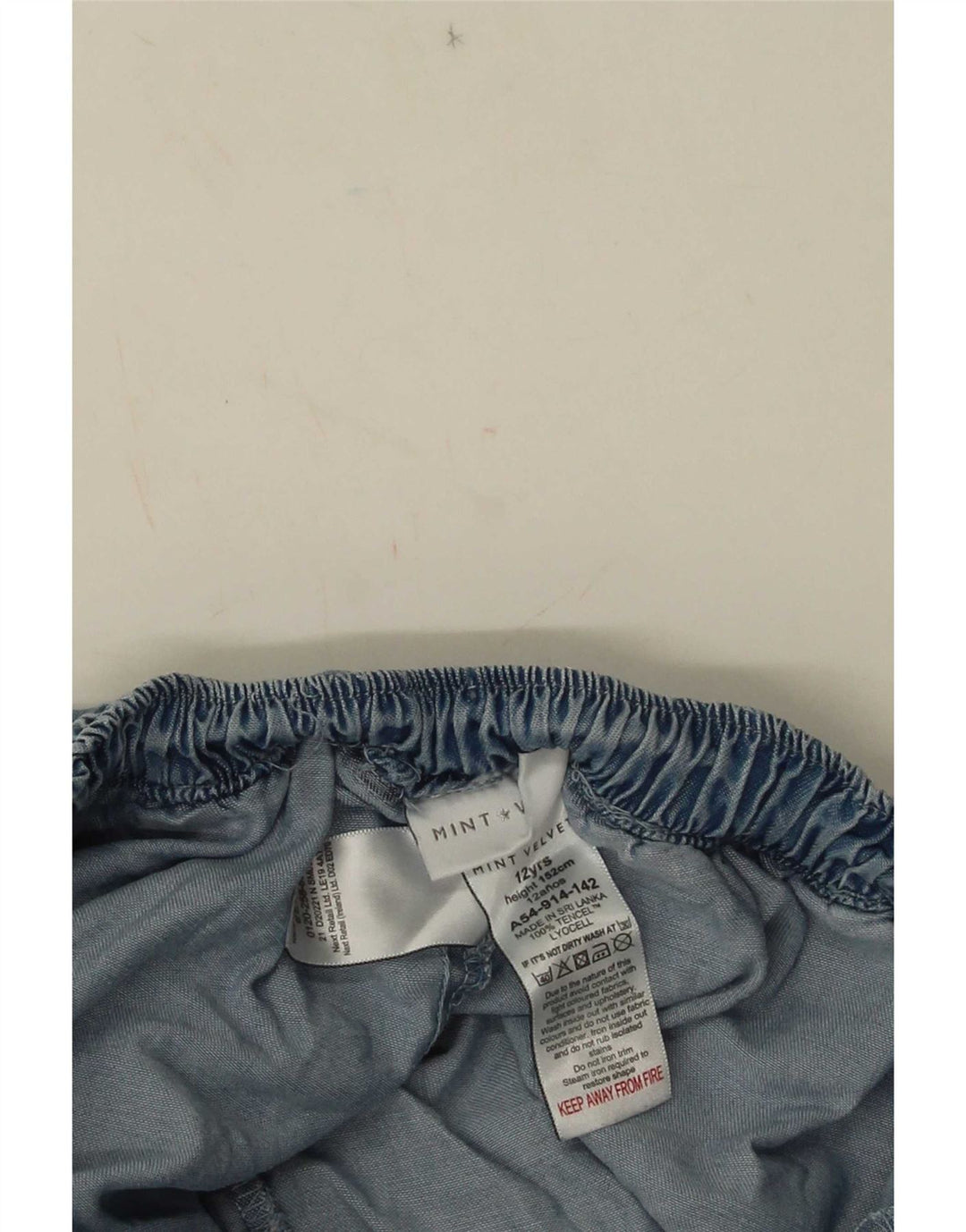 MINT VELVET Girls Skort 11-12 Years W24 Blue