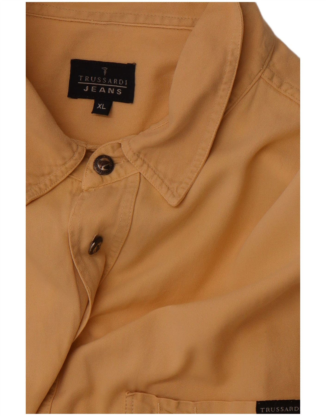 TRUSSARDI JEANS Mens Shirt XL Brown
