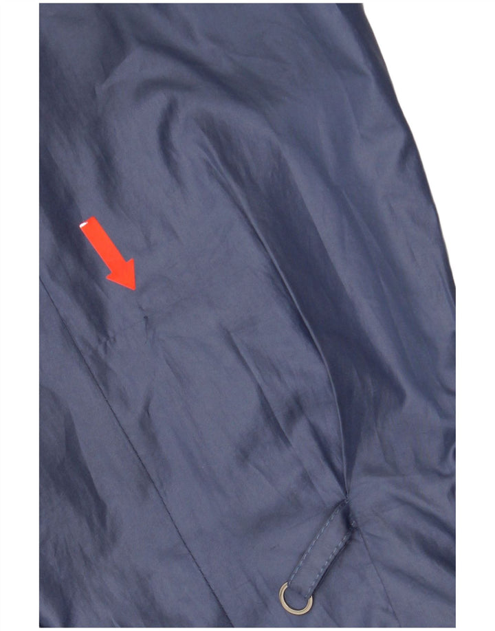 Claude Havrey Womens Oversized Overcoat EU 41 Medium Blue Polyester