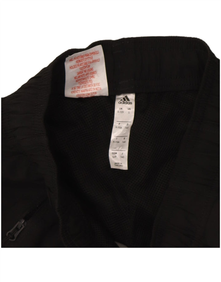 Adidas Boys Bermuda Sport Shorts 9-10 Years Black Polyester