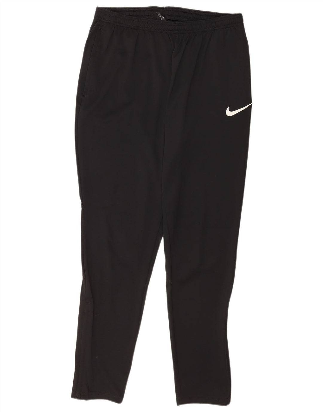 Nike Mens Dri Fit Tracksuit Trousers Large Black Polyester