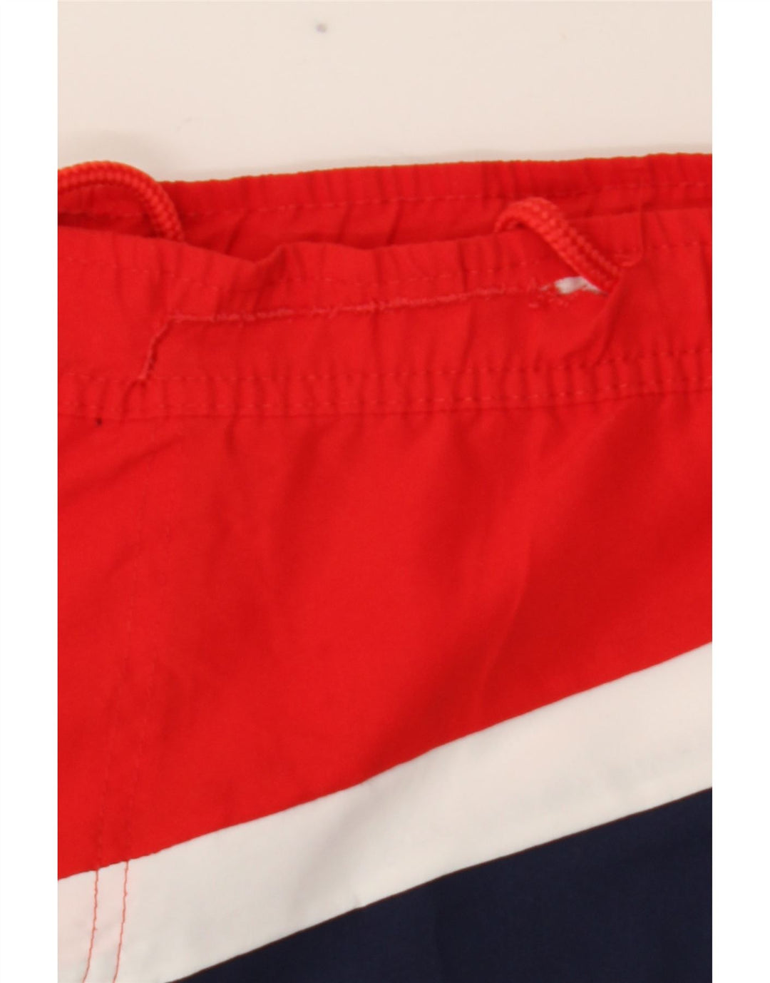 Fila Mens Graphic Swimming Shorts Small  Blue Colourblock Polyester