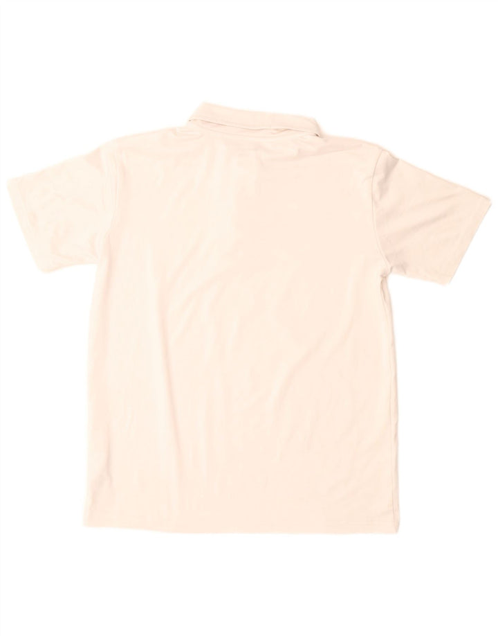 Reebok Boys Polo Shirt 14-15 Years Large  White Polyester